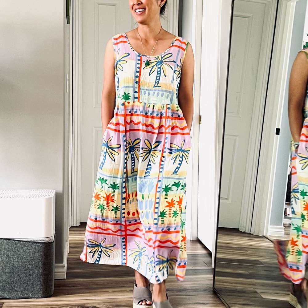 Jams World Floral MIDI Dress
